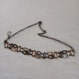 chicos ♡ chunky vintage metal geometric belt